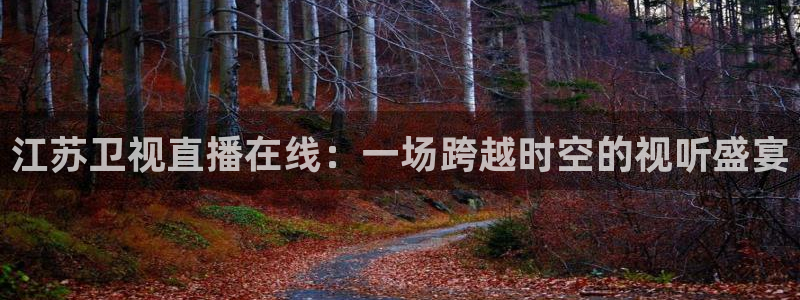 五星体育视频：江苏卫视直播在线：一场跨越时空的视听盛宴